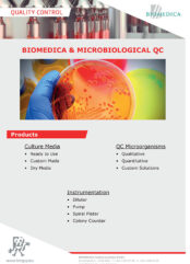 Biomedica Microbiological QC 1
